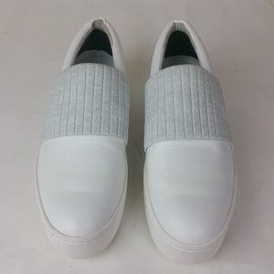 vince weadon leather platform sneakers